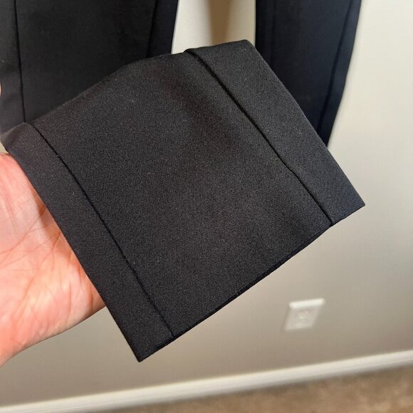 Rag & Bone Simone Pants Size 0 Black High Rise High Waist Slim Fit Work Office - Picture 6 of 9